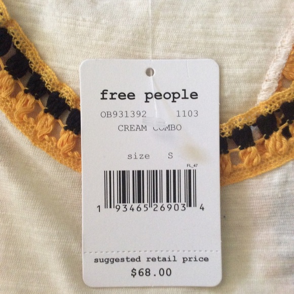 Free people boho/hippie tank top - Picture 3 of 6